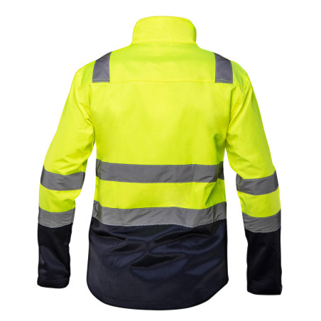 Varningsjacka 40% polyester, 60% bomull, 260 gsm, storlek M