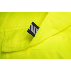 Varningsjacka 40% polyester, 60% bomull, 260 gsm, storlek M