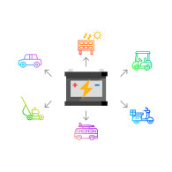Gelbatteri VIPOW 6V 1.3Ah