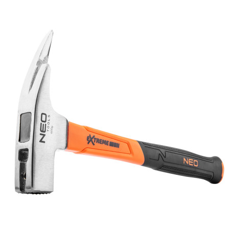 Timmermans hammare 600 g, skaft av glasfiber