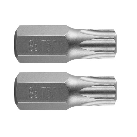 Spetsen TORX T50 x 30 mm, S2 x 2 st.