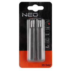 Spetsen TORX T40 x 75 mm, S2 x 2 st.