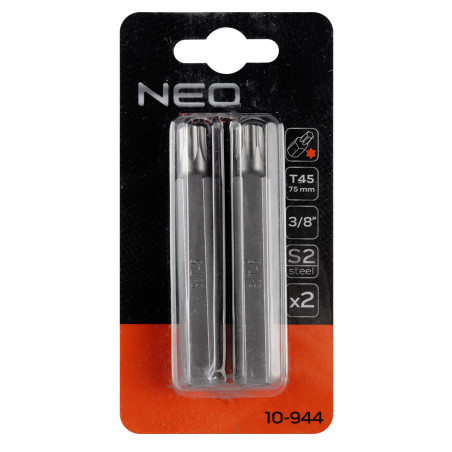 Spetsen TORX T45 x 75 mm, S2 x 2 st.