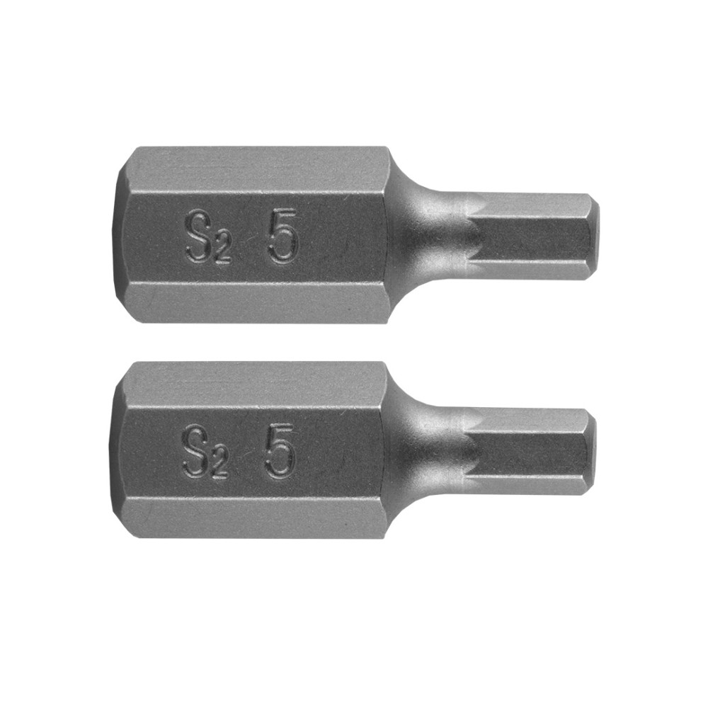 Ändstycke HEX 5 x 30 mm, S2 x 2 st. Ändstycke HEX 5 x 30 mm, S2 x 2 st.