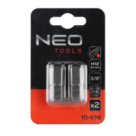 Końcówka HEX 12 x 30 mm, S2 x 2 szt.