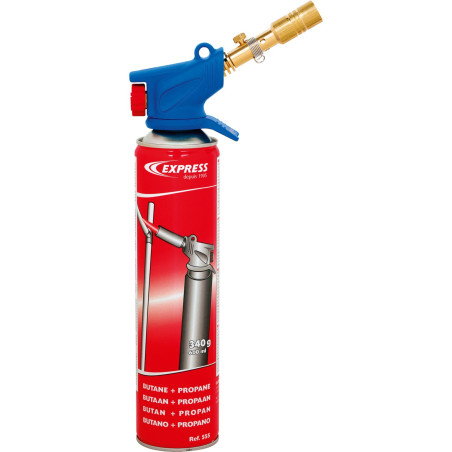 Lampa med snabb tändning med en flamspets, punkt. + gasbrännare e5550k