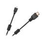 Kabel HDMI typ A - mikro HDMI typ D Cabletech economic