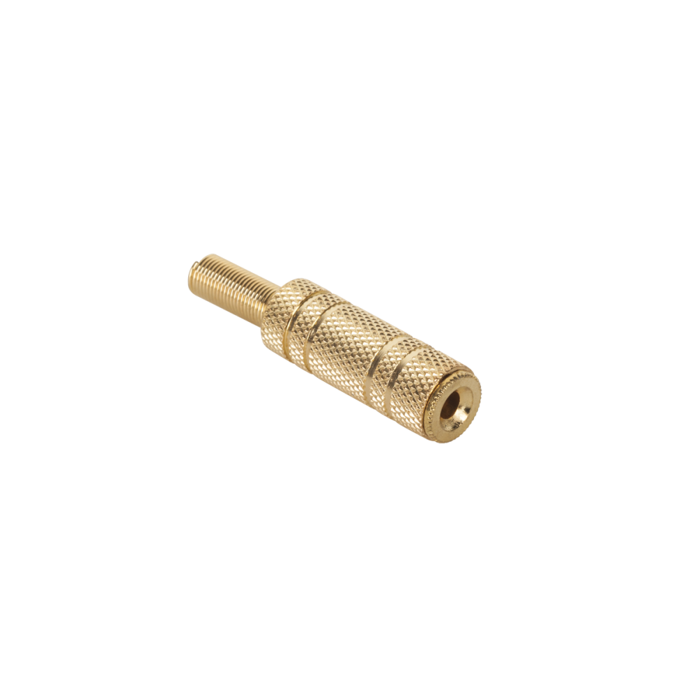 Kontakt 3,5 mm hane till hane, guldpläterad kabel Kontakt 3,5 mm hane till hane, guldpläterad kabel