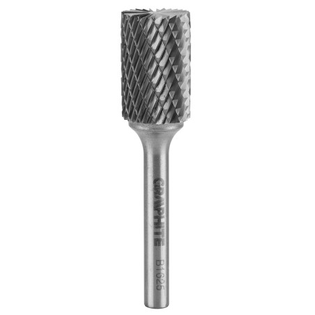 Fräs för metall HM, typ B (cylindrisk med skär på toppen), 16 x 25 mm, skaft 6 x 45 mm.