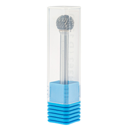 Frez do metalu HM, typ D (sfärisk), 12 x 10 mm, skaft 6 x 45 mm.