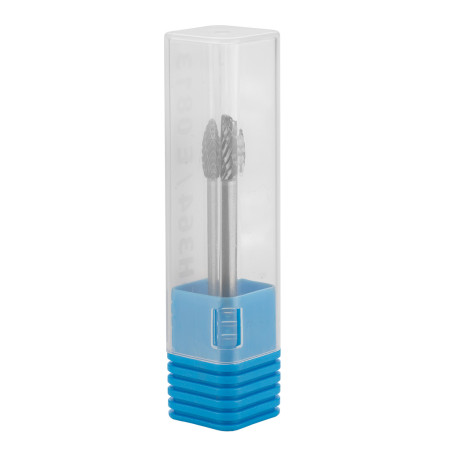 Fräs för metall HM, typ E (oval), 8 x 13 mm, skaft 6 x 45 mm.