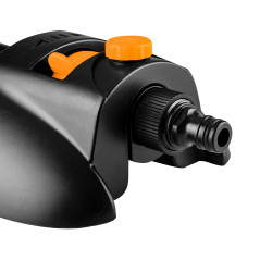 Spridare med oscillerande rörelse, metallstång, 18 munstycken, justerbar vattenflödesstyrka.