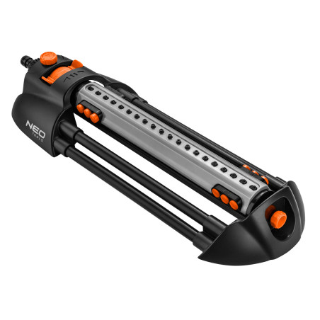 Oscillerande sprinkler, munstyckesavstängningsfunktion, 20 munstycken, flödesstyrningsjustering