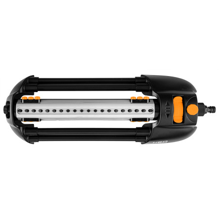 Oscillerande sprinkler, munstyckesavstängningsfunktion, 20 munstycken, flödesstyrningsjustering