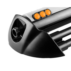 Oscillerande sprinkler, munstyckesavstängningsfunktion, 20 munstycken, flödesstyrningsjustering