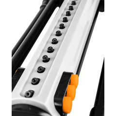 Oscillerande sprinkler, munstyckesavstängningsfunktion, 20 munstycken, flödesstyrningsjustering