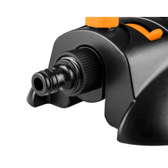 Oscillerande sprinkler, munstyckesavstängningsfunktion, 20 munstycken, flödesstyrningsjustering