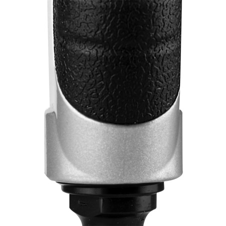 Spridare med pistolgrepp och lås, med CLICK-funktion.