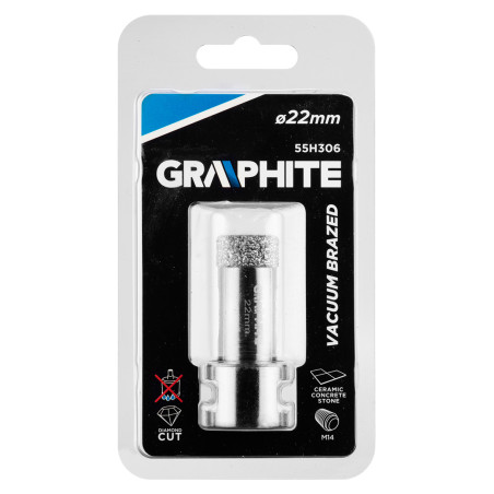 Diamantborr 22 mm x M14