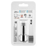 Diamantborr 22 mm x M14