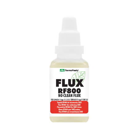 0418- Lödpasta rf800 för SMD 15 ml.