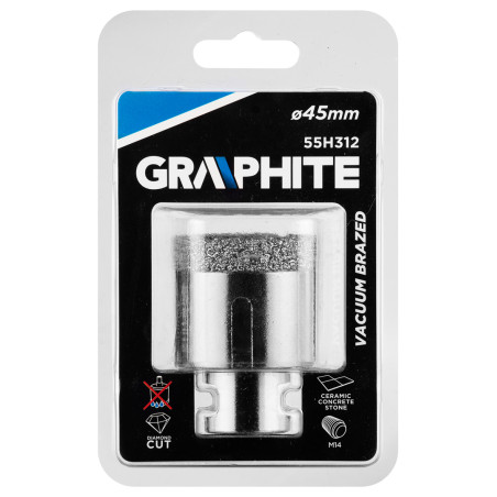 Diamantborr 45 mm x M14