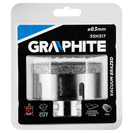 Diamantborr 83 mm x M14