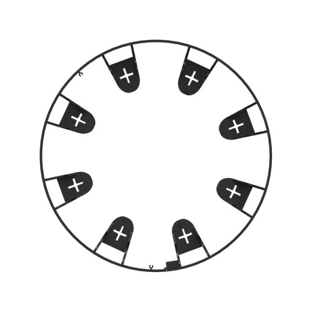 Trädgårdsbordkant Cellfast Unibord