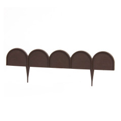 Trädgårdsgräns Garden Line IKRA 10m brun