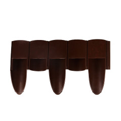 Trästaket Cellfast Eco i brunt