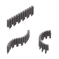 Staket Cellfast Standard 4 grafitgrå