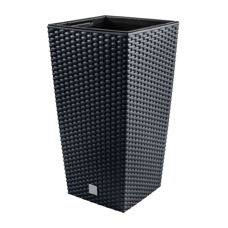 Kruka med insats Rato Square DRTS400 antracit
