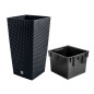 Kruka med insats Rato Square DRTS400 antracit
