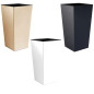 Kruka med insats Urbi Square DURS265 vit