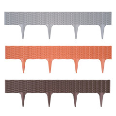 Trädgårdsgräns Garden border IBRA 3,9m grå