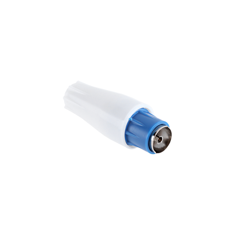 TV-antennuttag för blå kabel