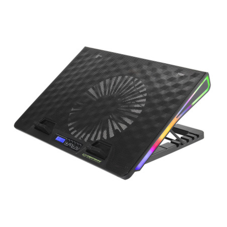 EGC101 Esperanza kylplatta för gaming laptop med LED RGB Alize