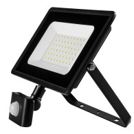 Reflektor med rörelsesensor SMD 50W 4000 lm 230V