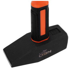 Smideshammare 4 kg, skaft av glasfiber