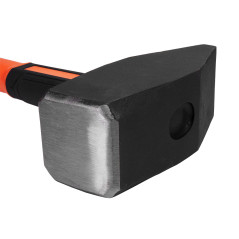 Slaghammare 5 kg, skaft av glasfiber