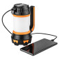 Bärbar batteridriven campinglampa 800 lm powerbank 3 i 1 CREE T6 + SMD LED