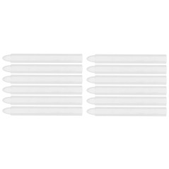 Teknisk krita för märkning, vit, 12 stycken