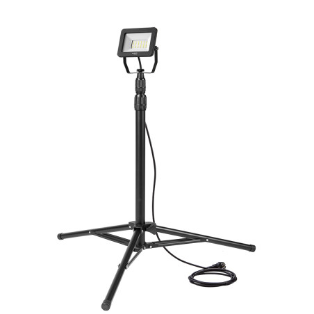 Reflektor enkel 30W SMD LED 2550lm 230V på stativ 1,8m | HandlaSmidigt.se