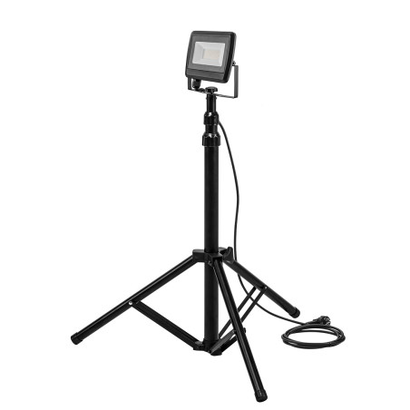Reflektor enkel 30W SMD LED 2550lm 230V på stativ 1,8m