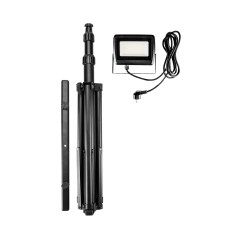 Reflektor enkel 30W SMD LED 2550lm 230V på stativ 1,8m | HandlaSmidigt.se