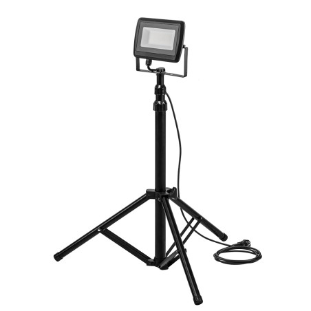 Reflektor enkel 50W SMD LED 4250lm 230V på stativ 1,8m