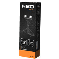 Reflektor dubbel 2x30W SMD LED 5400lm på stativ 1,8m