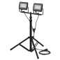 Reflektor dubbel 2x50W SMD LED 8500lm 230V på stativ 1,8m