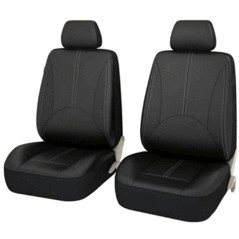 AG338E Sitsöverdrag i konstläder, svart