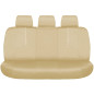 AG338F Sitsöverdrag i konstläder beige